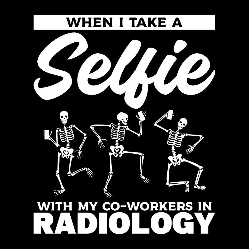 When I Take A Selfie With My Co-Workers In Radiolo