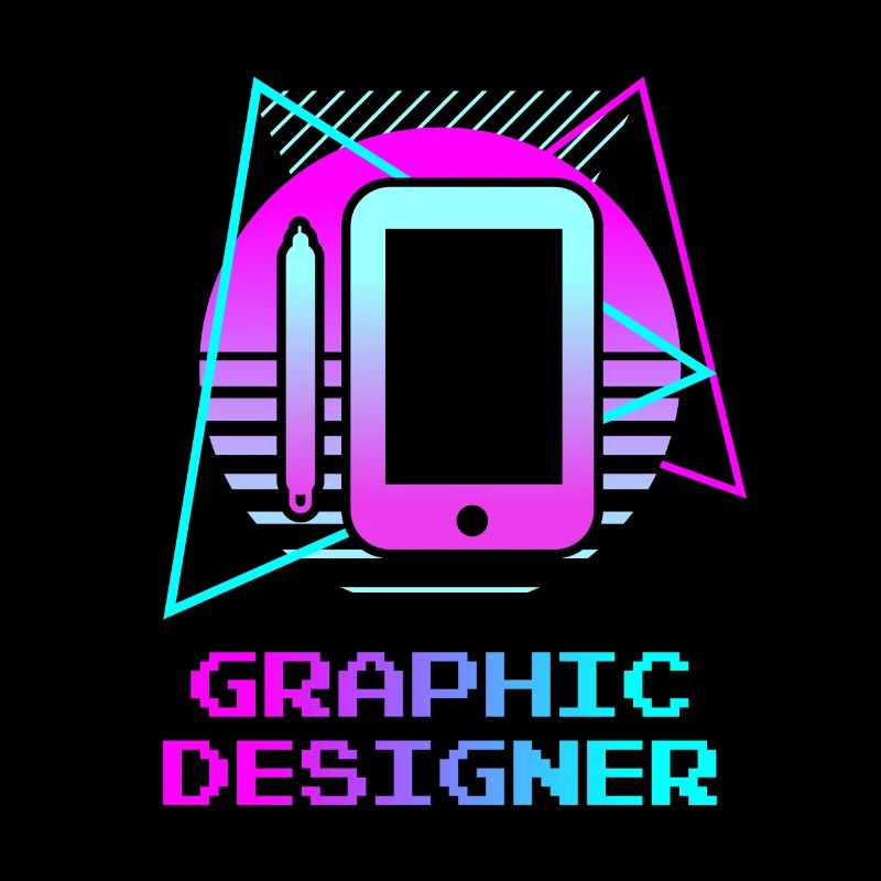Retro Graphic Designer Graphic Design