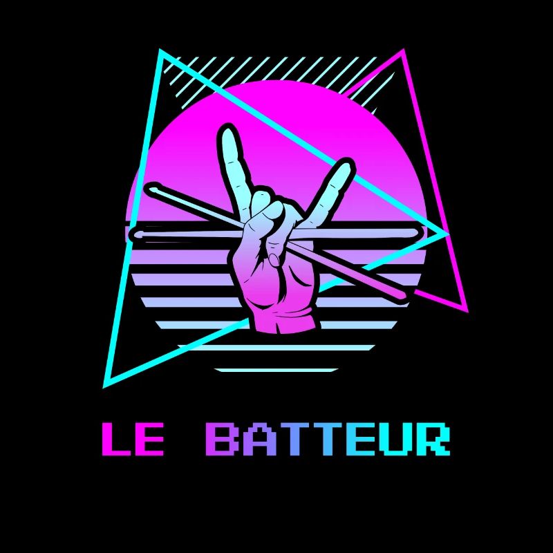 Retro Le Batteur Batterie
