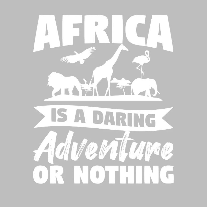 Afrika ist ein gewagtes Abenteuer oder nichts Safari