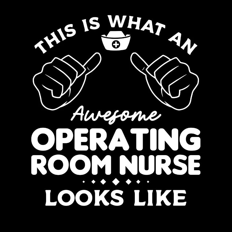 So sieht eine tolle OP-Krankenschwester aus