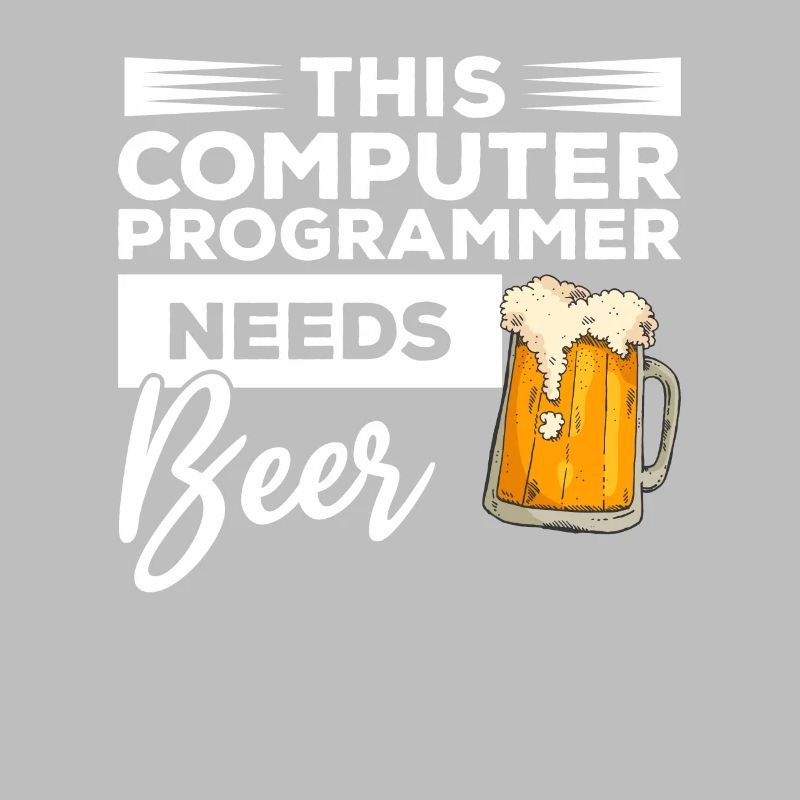 Dieser Computerprogrammierer braucht Bierprogrammierung
