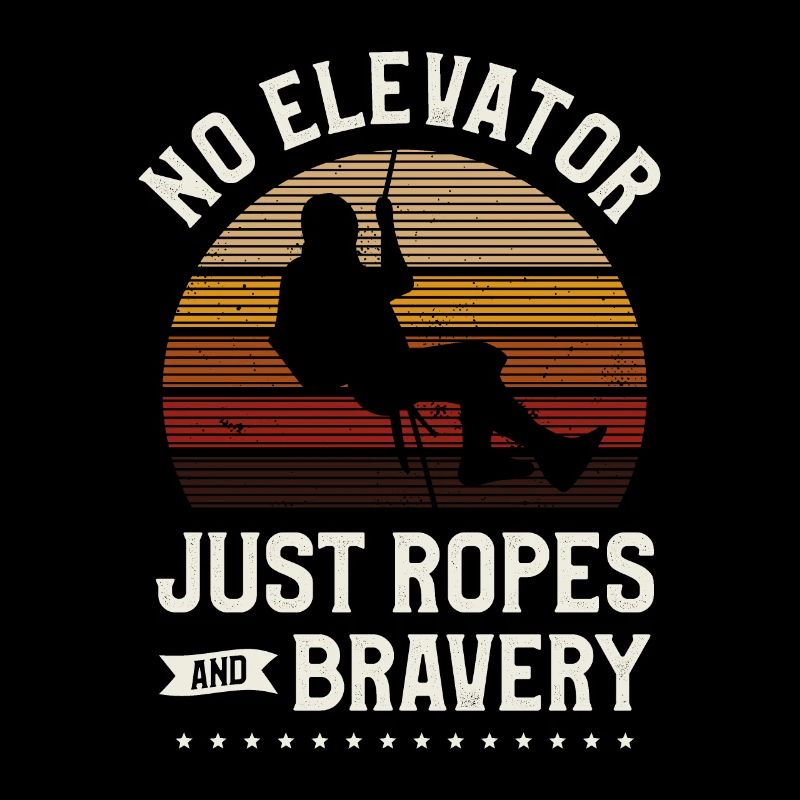 No Elevator Just Ropes And Bravery Rappelling