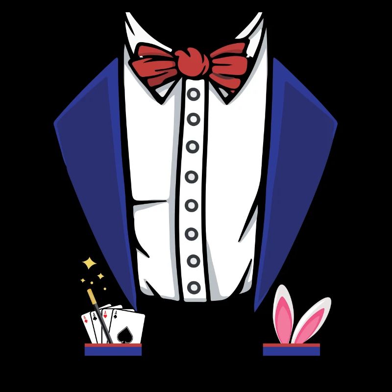 Magician Costume Magic Magic Tricks Gift Magician