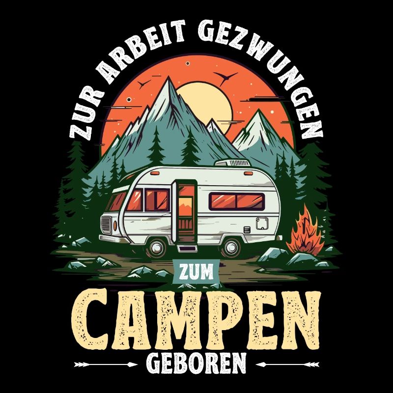 Campeur forcé de travailler pour camper