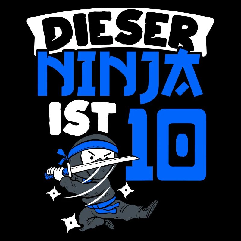 This Ninja's 10th Birthday Ninja Belt Ninja