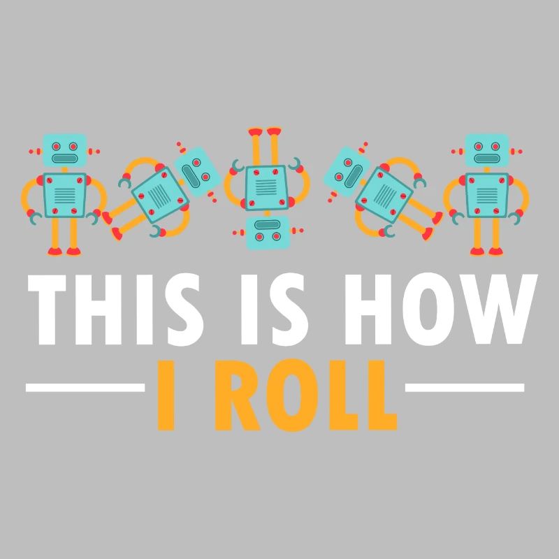 Construire un robot drôle c’est comme ça que je roule Droid Builder