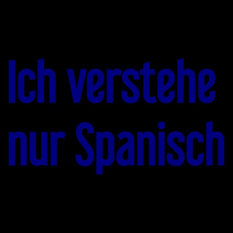 I only understand Spanish