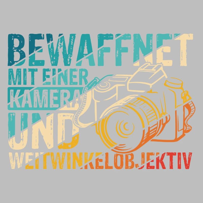 Bewaffnet mit einer KAMERA und WEITWINKELOBJEKTIV