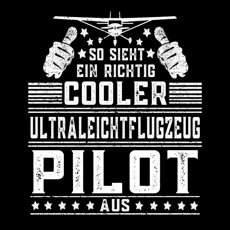 Ultraleichtflugzeug Pilot Flugzeug Geschenk