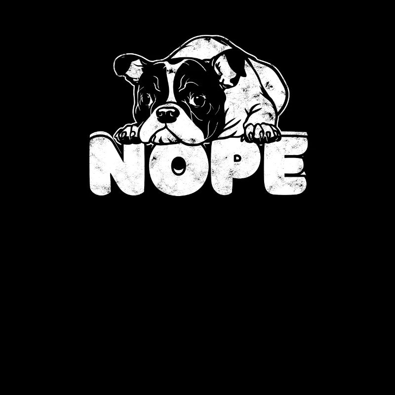 Nope - chien mignon