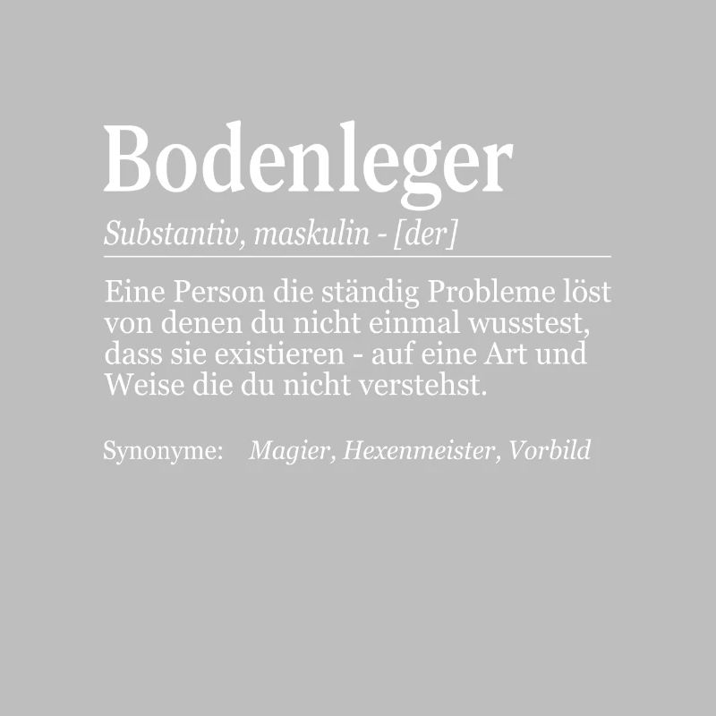 Bodenleger Definition