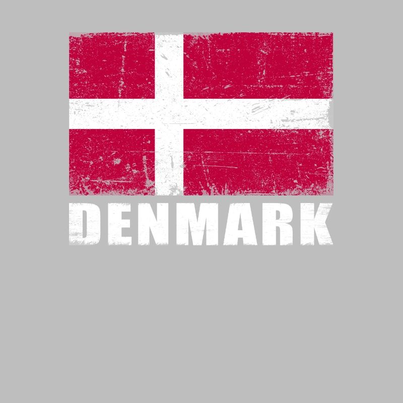 Drapeau du Danemark Grunge Drapeau du Danemark