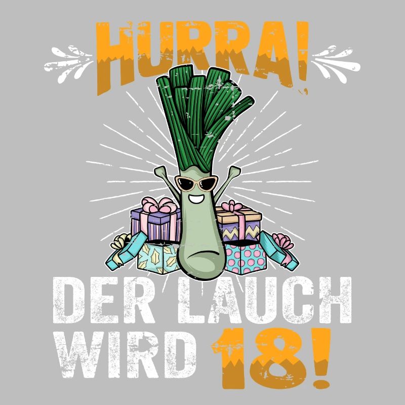 Hurra der Lauch wird 18