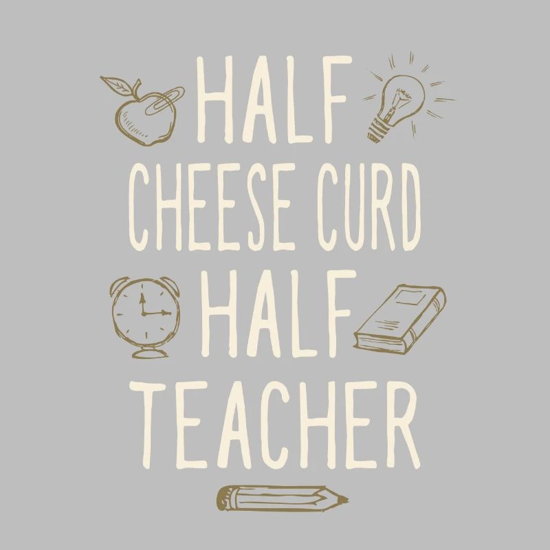 Moitié fromage en grains moitié professeur drôle professeur