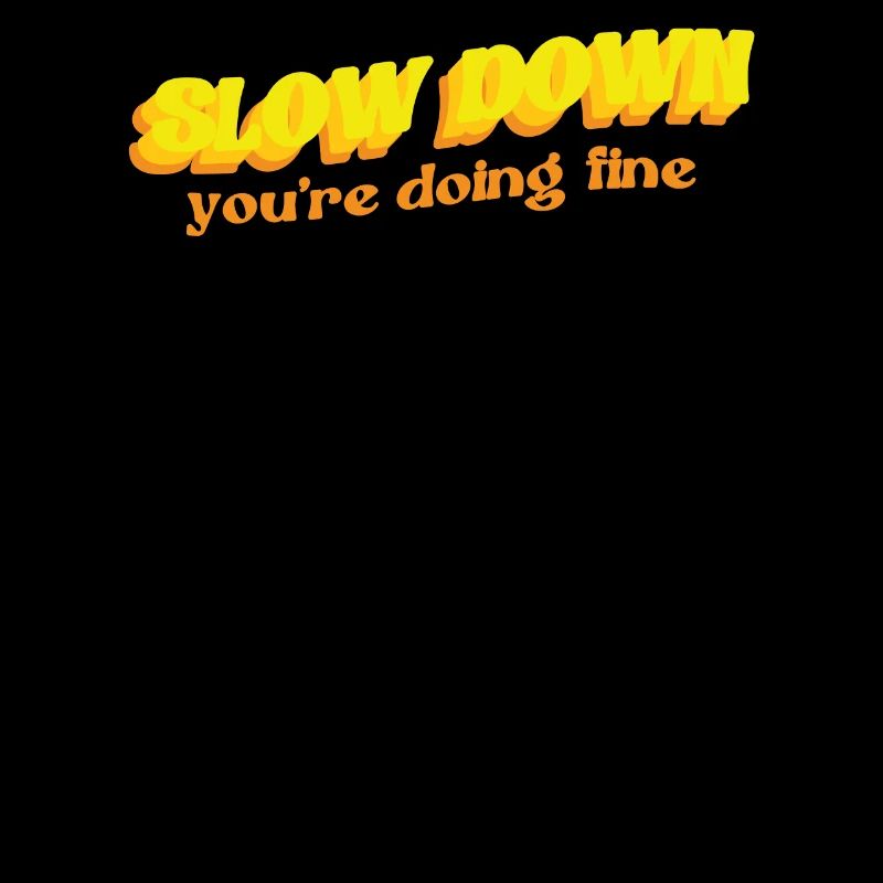 Verlangsamen Sie, Sie Machen Ein Gutes Angebots