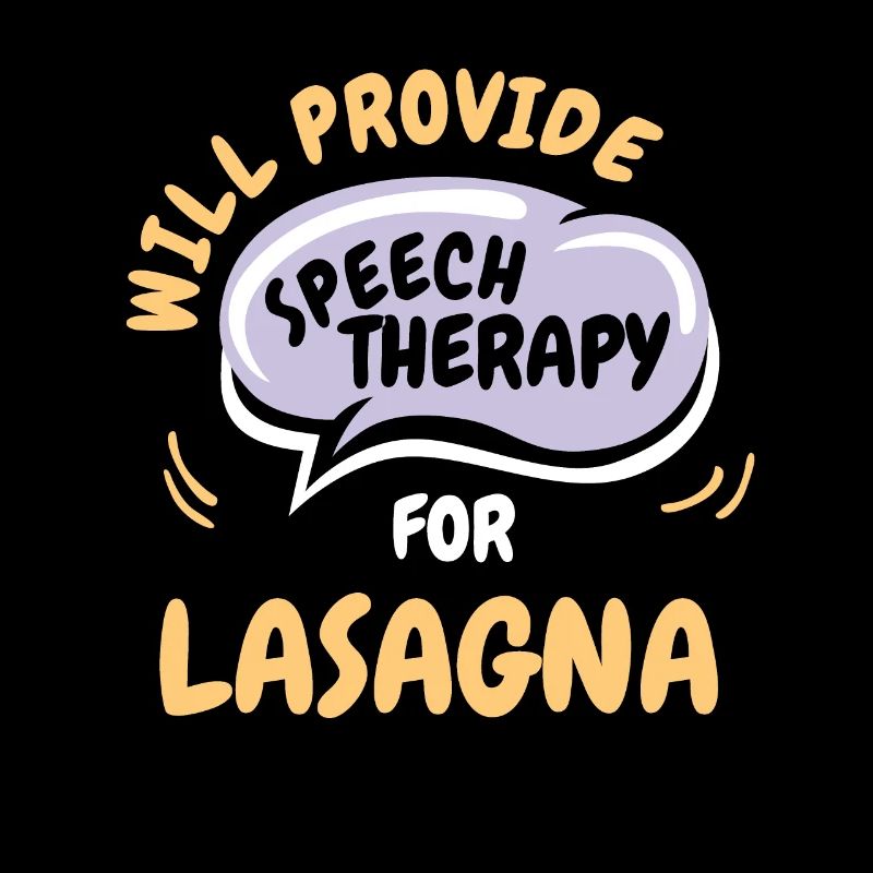 Provide Speech Therapy for Lasagna Funny Speech