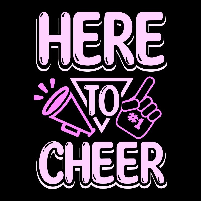 Here to cheer