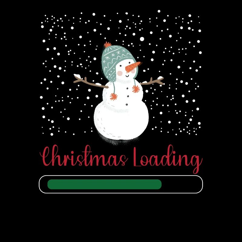 Christmas Load Snowman Snow Winter Cold