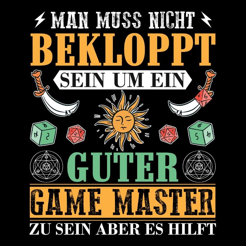 Mann Muss Nicht Bekloppt Sein Game Master Pen And