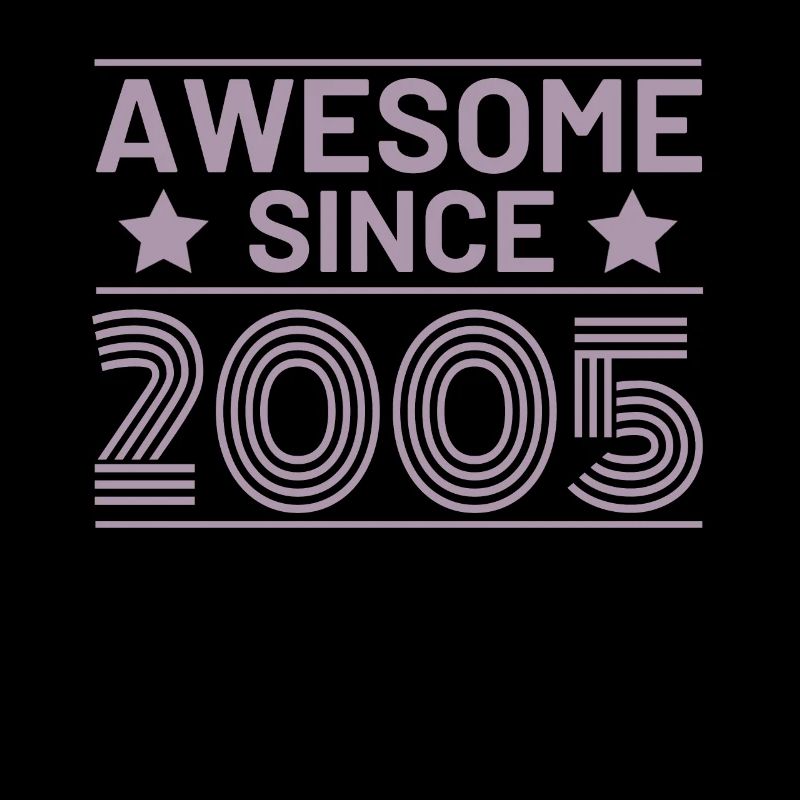 Geburtstag Awesome seit 2005
