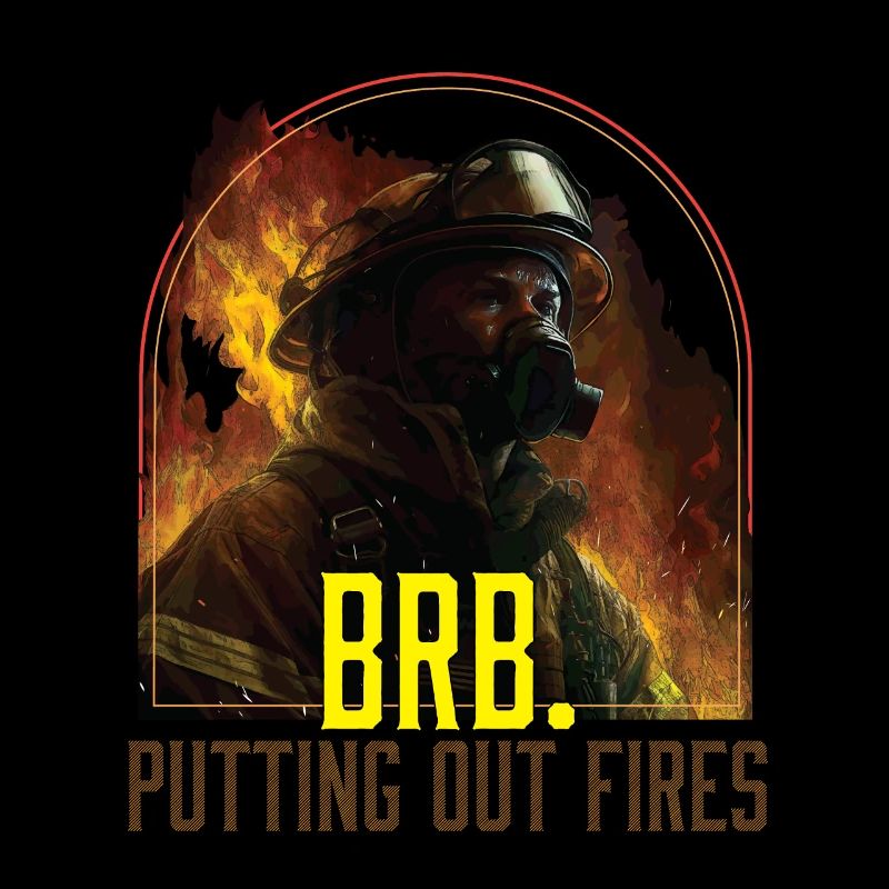 BRB Putting Out Fires Firefighter Fireman