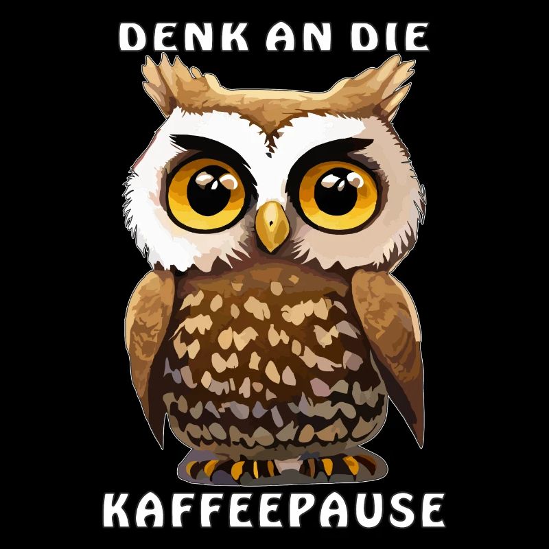 EULE KAFFEE DENK AN DIE KAFFEEPAUSE