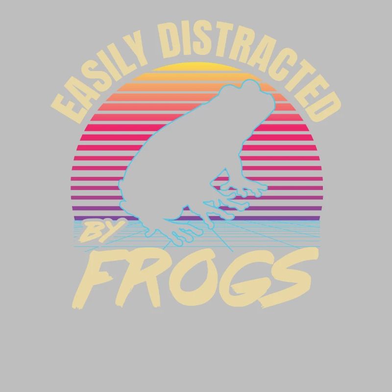 Style Retro 80s Toad Vintage facilement distrait par