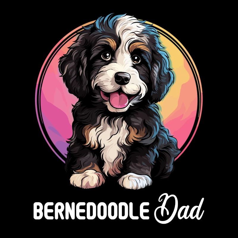 Hund Bernedoodle