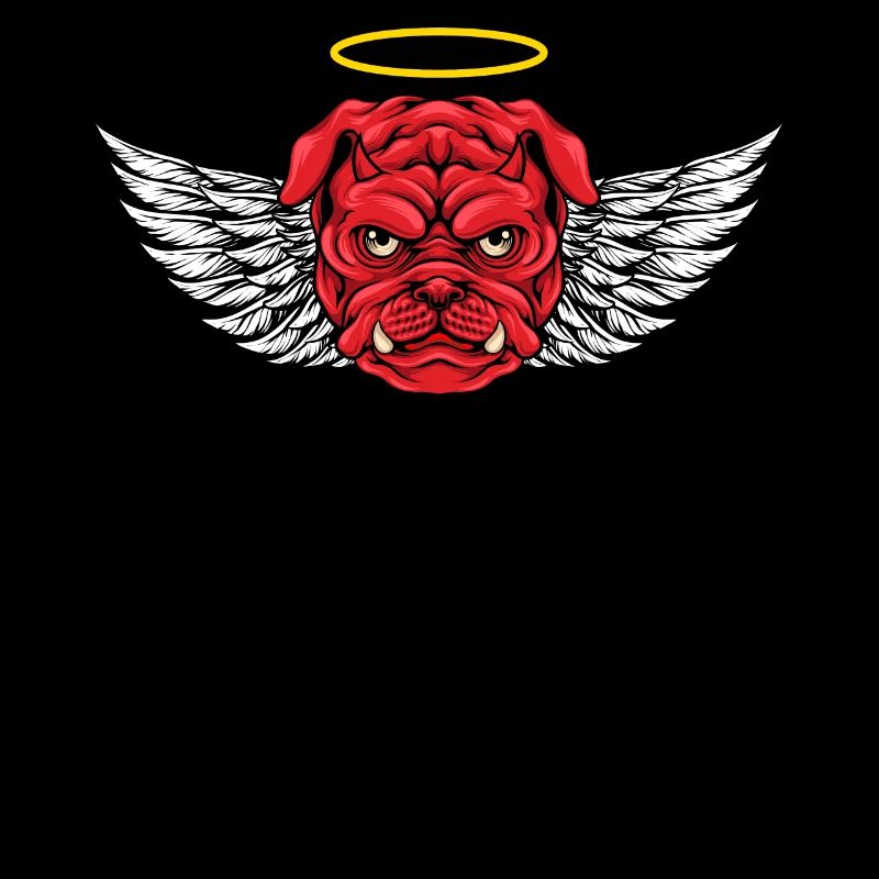 Devil Pitbull Dog T-Shirt