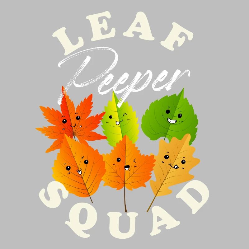Leaf Peeper Squad Automne Saison Automne Feuilles Peeper