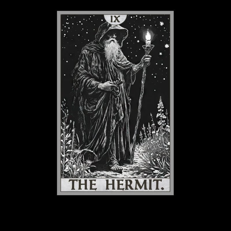Tarotkarten Tarotkarte The Hermit Der Eremit