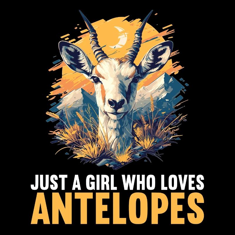 Antilope antilope antilope ouverte