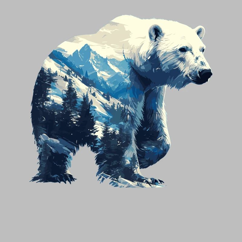 Polar Bear Eisbären Eisbär