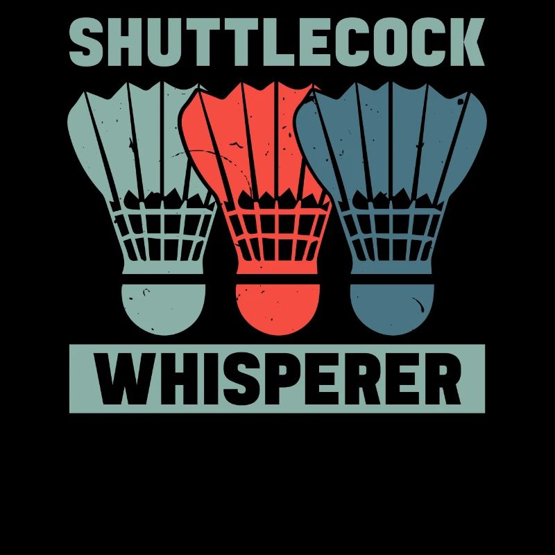 Badminton player shuttlecock whisperer