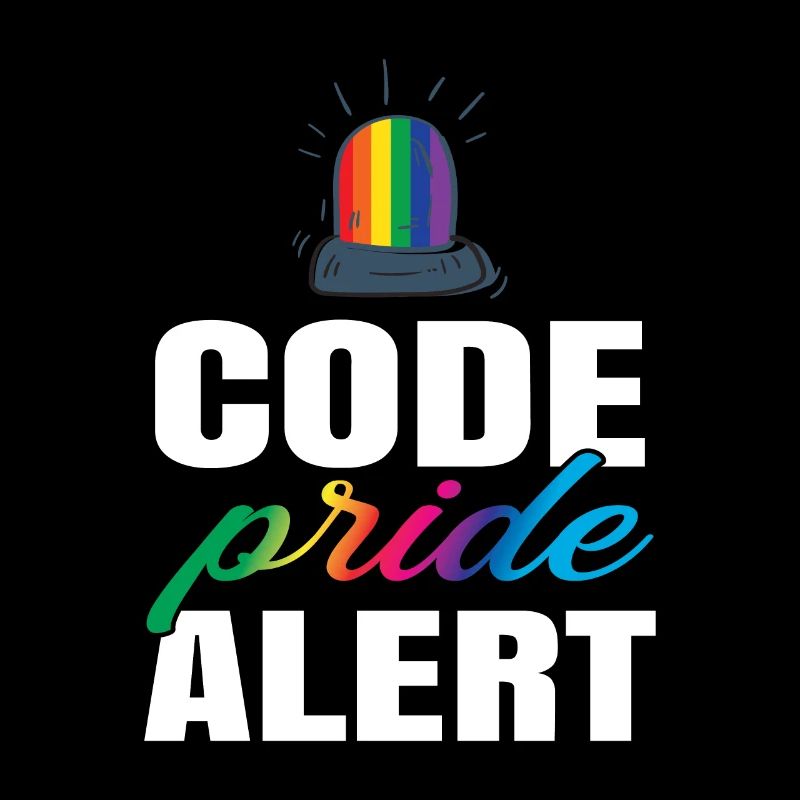 Code Pride Alert Bisexual Lesbian Love Asexual Tra