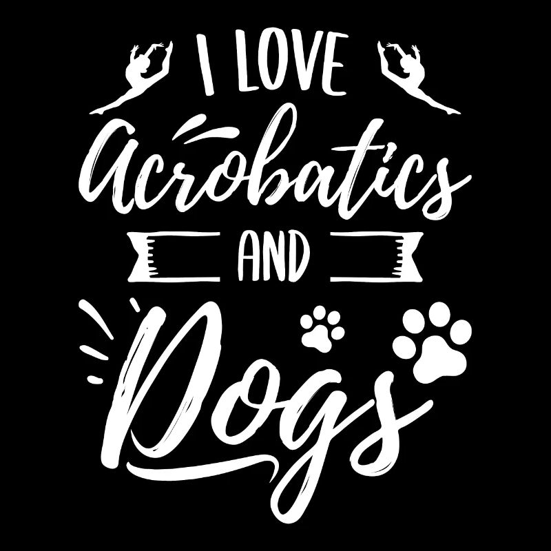 I Love Acrobatics Graphic Acrobat Gymnastics Gymna