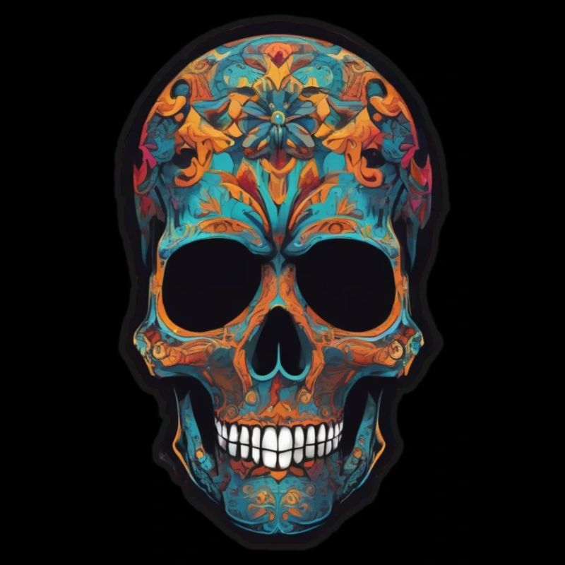 Trendiges Skull-Design