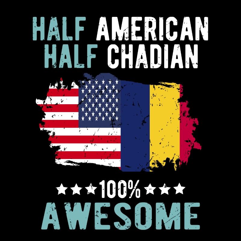 Halb Amerikaner Halb Tschader