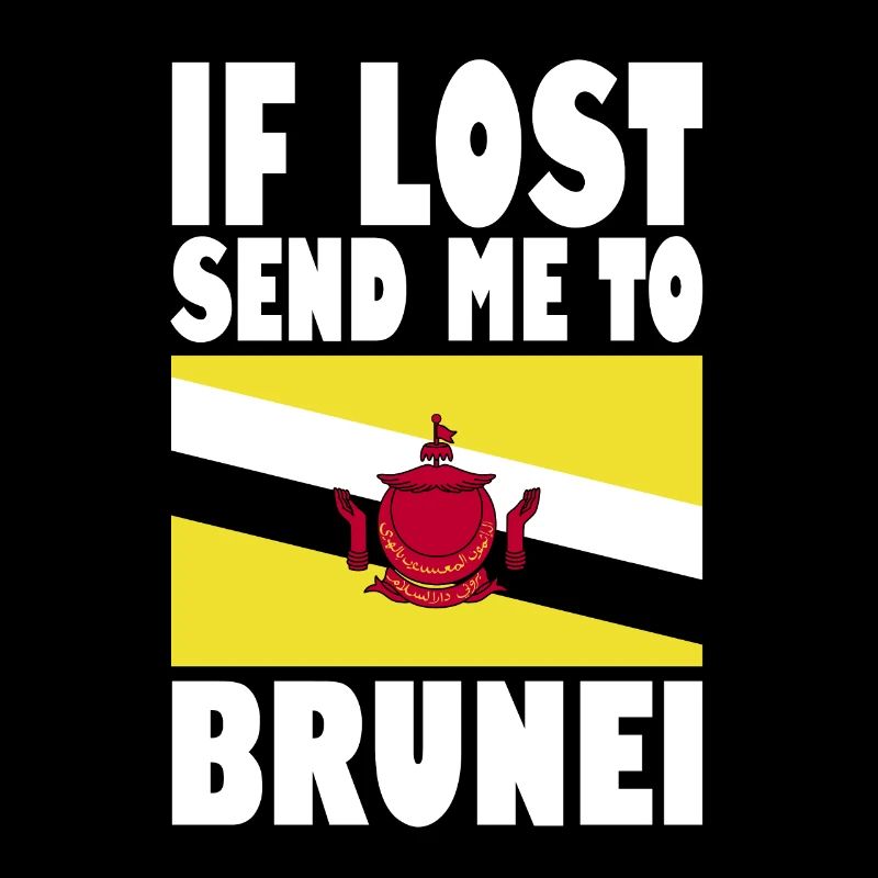 Brunei Flagge Spruch