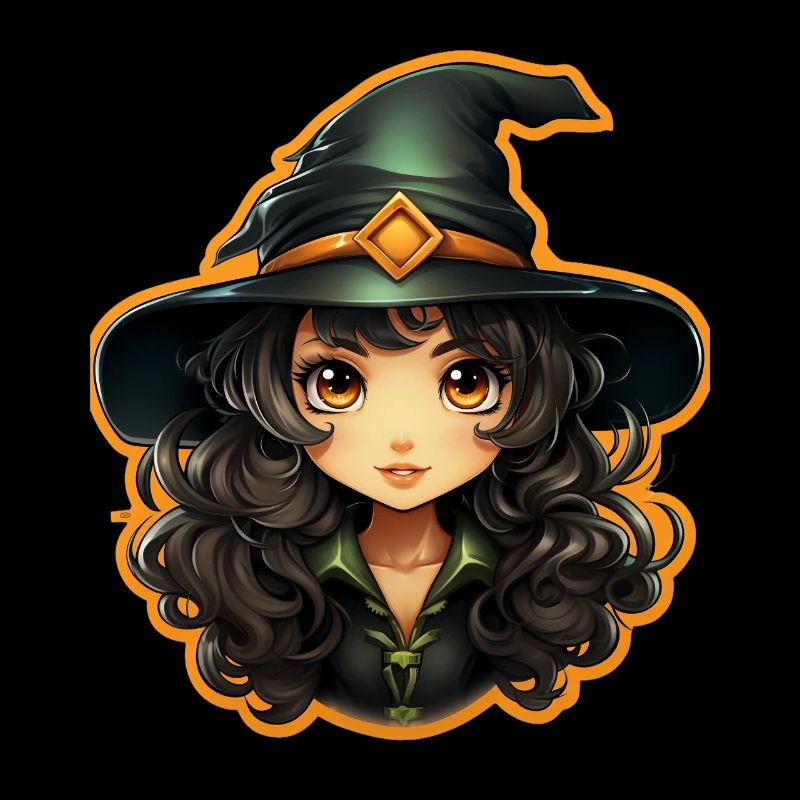 Halloween Witch I Cartoon Style I Witch