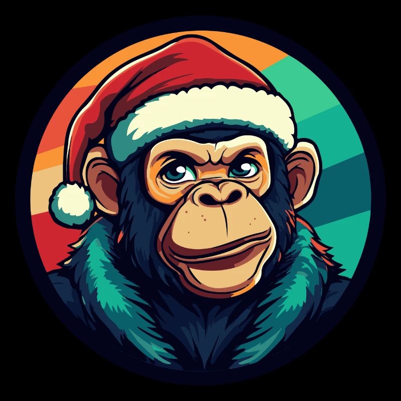 Singe Noël Noël