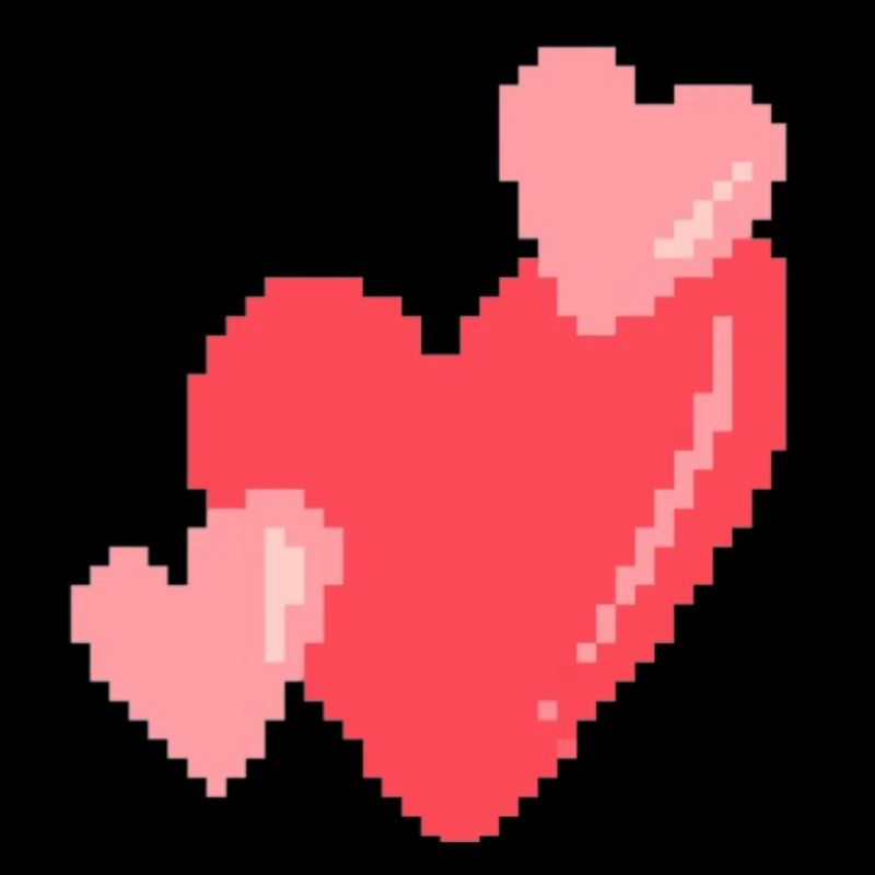 Pixel Heart Love