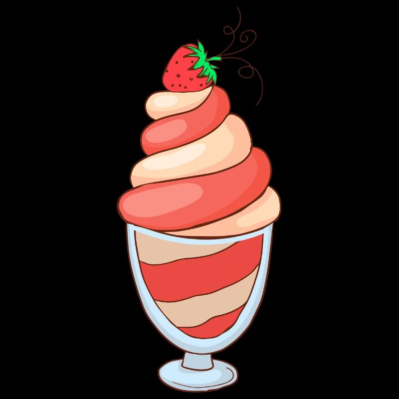 Crème glacée, crème glacée, crème glacée, crème glacée, boule, crème glacée, sundae
