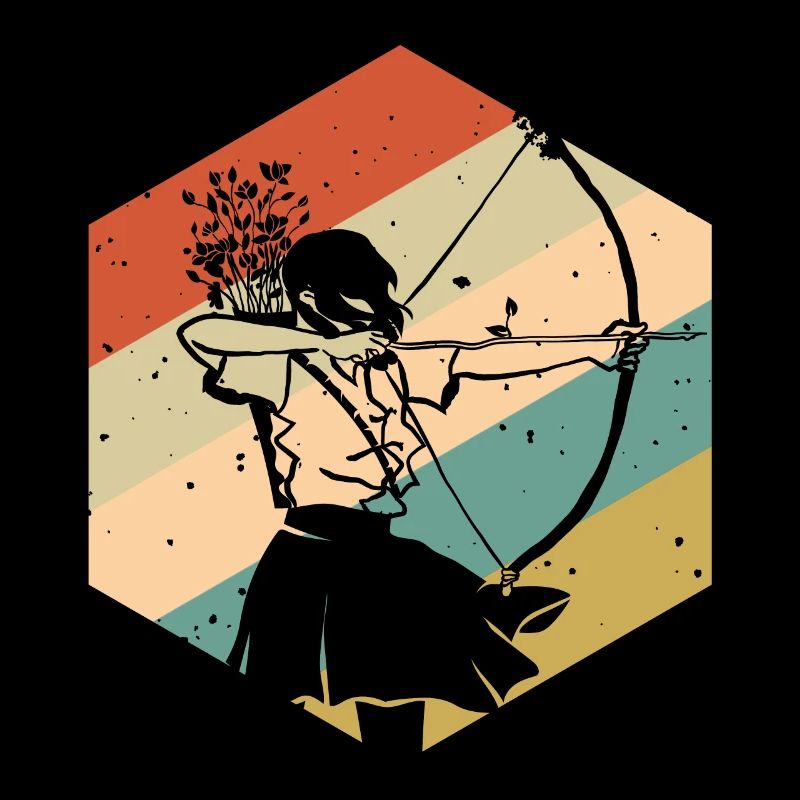 Retro Vintage Archer