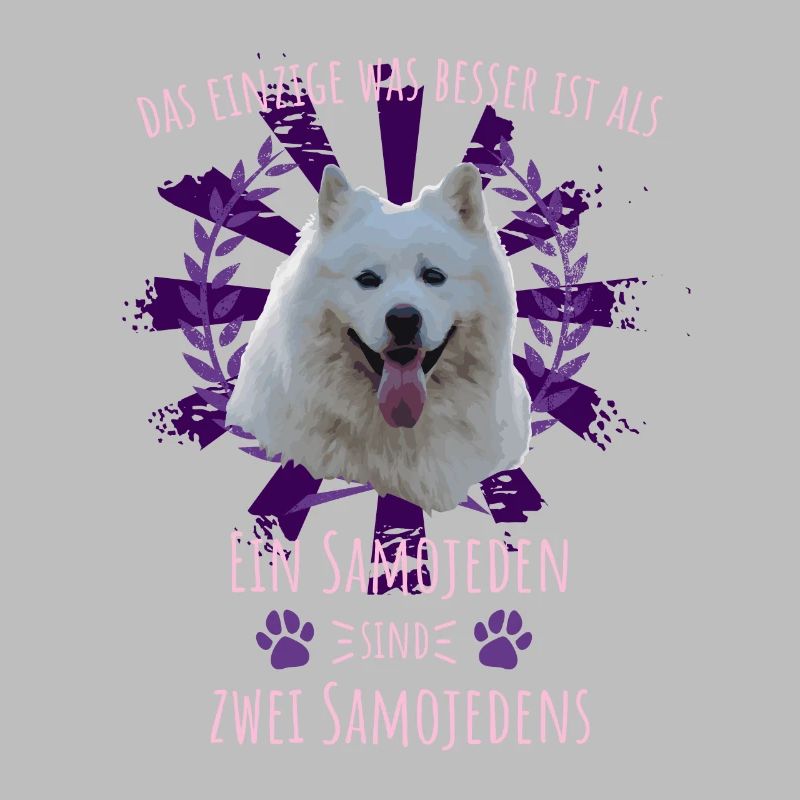 Zwei Samojede sind besser als einer