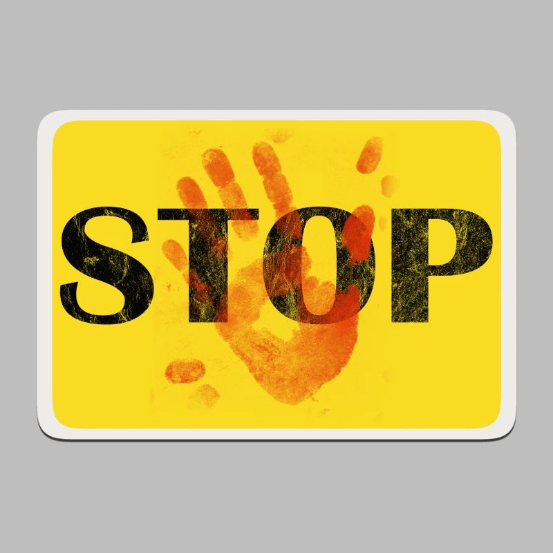 Conception de panneaux - STOP.