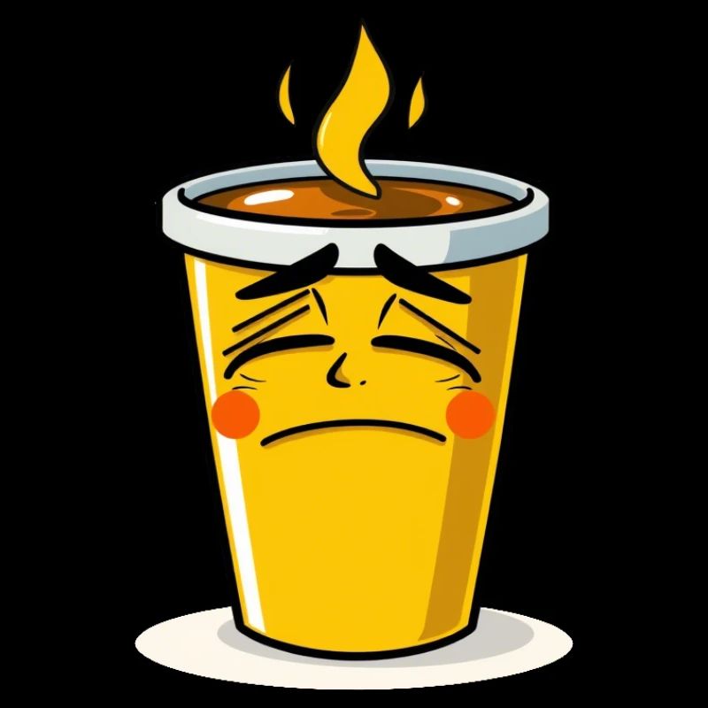 Lustiger Kaffeebecher