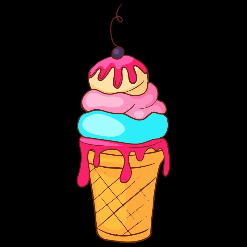 Crème glacée, crème glacée, crème glacée, crème glacée, boule, crème glacée, sundae