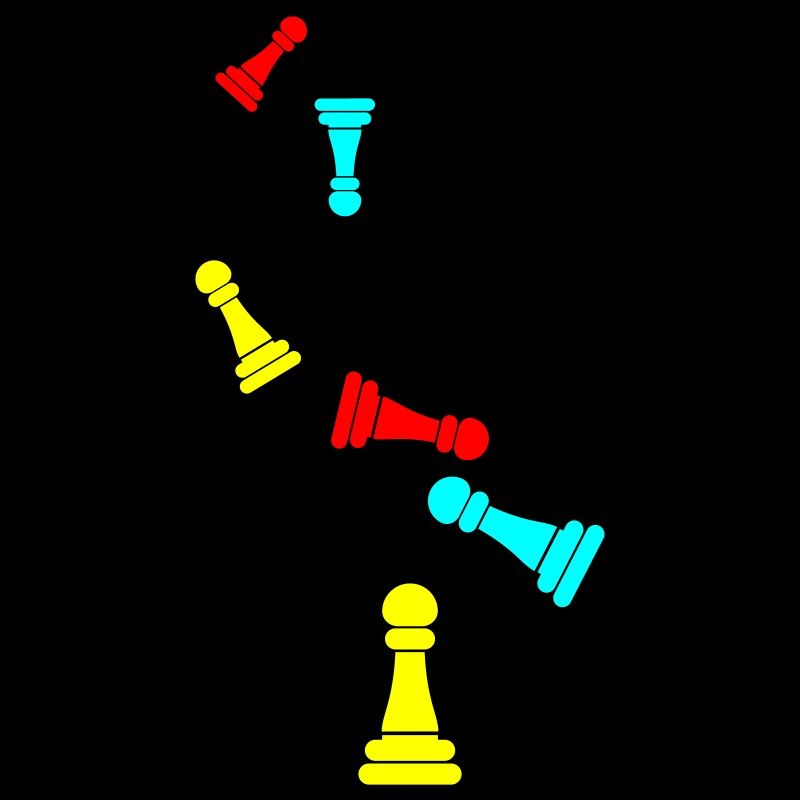 Runner Bauer Chess Piece